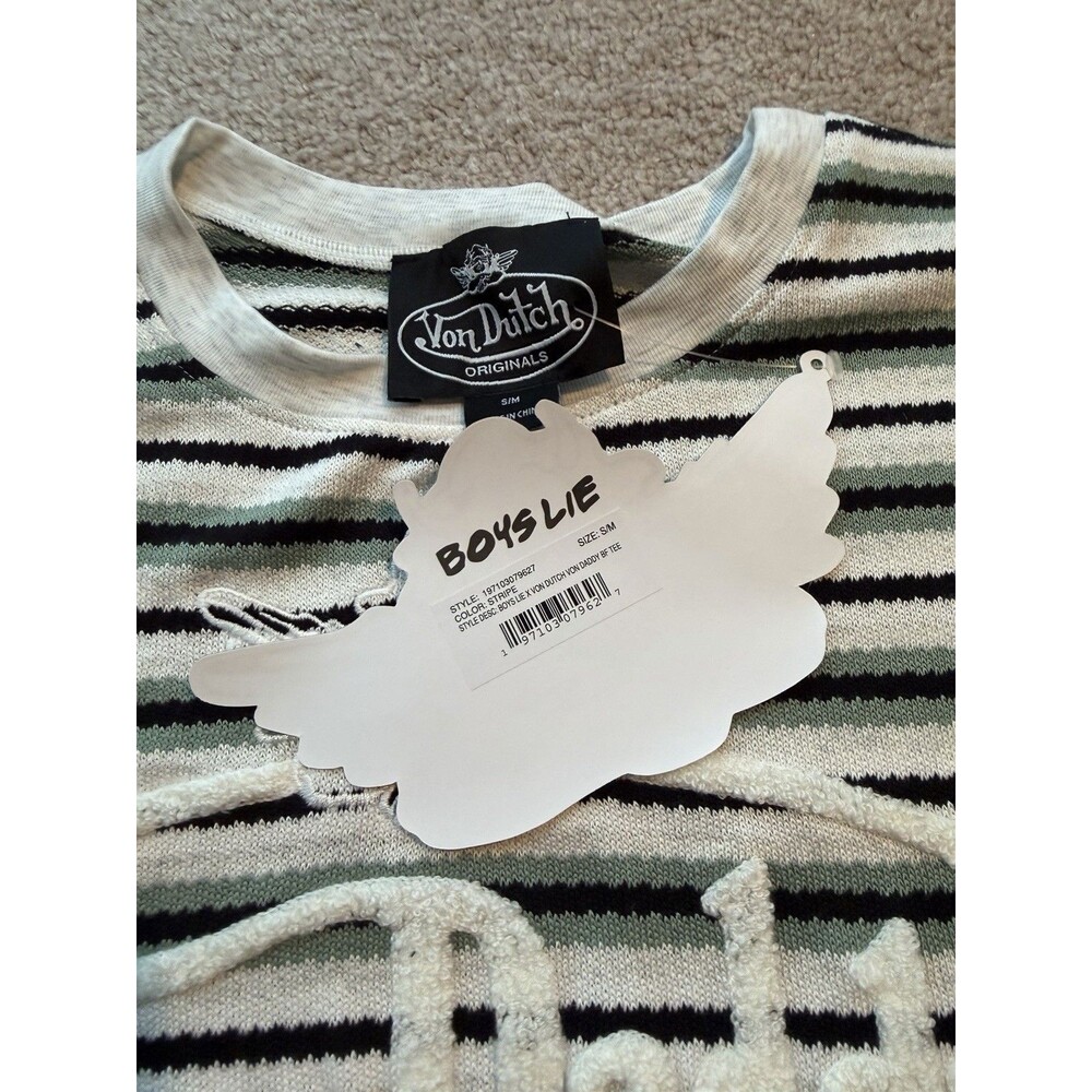 Von Dutch x Boys Lie “Von Daddy” T-Shirt Size S/M NWT IN HAND - Picture 6 of 8